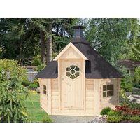 Fjordholz 6-Eck Grillkota Modell Nils 6m² Rabatt: 26 %