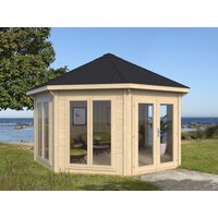 Gartenpavillon Modell Modern 17 m² mit 4 Fenstern Rabatt: 26 %