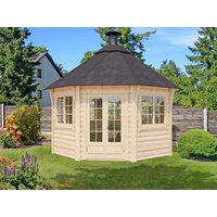 Fjordholz 8-Eck Grillpavillon Modell Gunnar 12m² Rabatt: 26 %